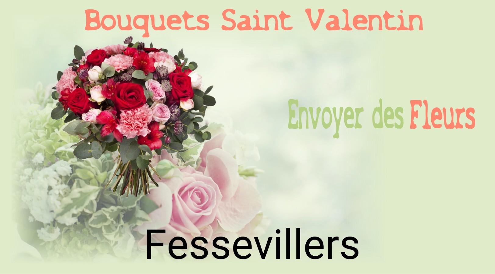 Roses de Saint-Valentin livrées à Fessevillers